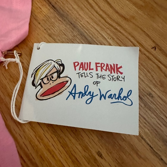 Vintage Paul Frank for Andy Warhol size kids M NWT 2004 - Picture 6 of 10